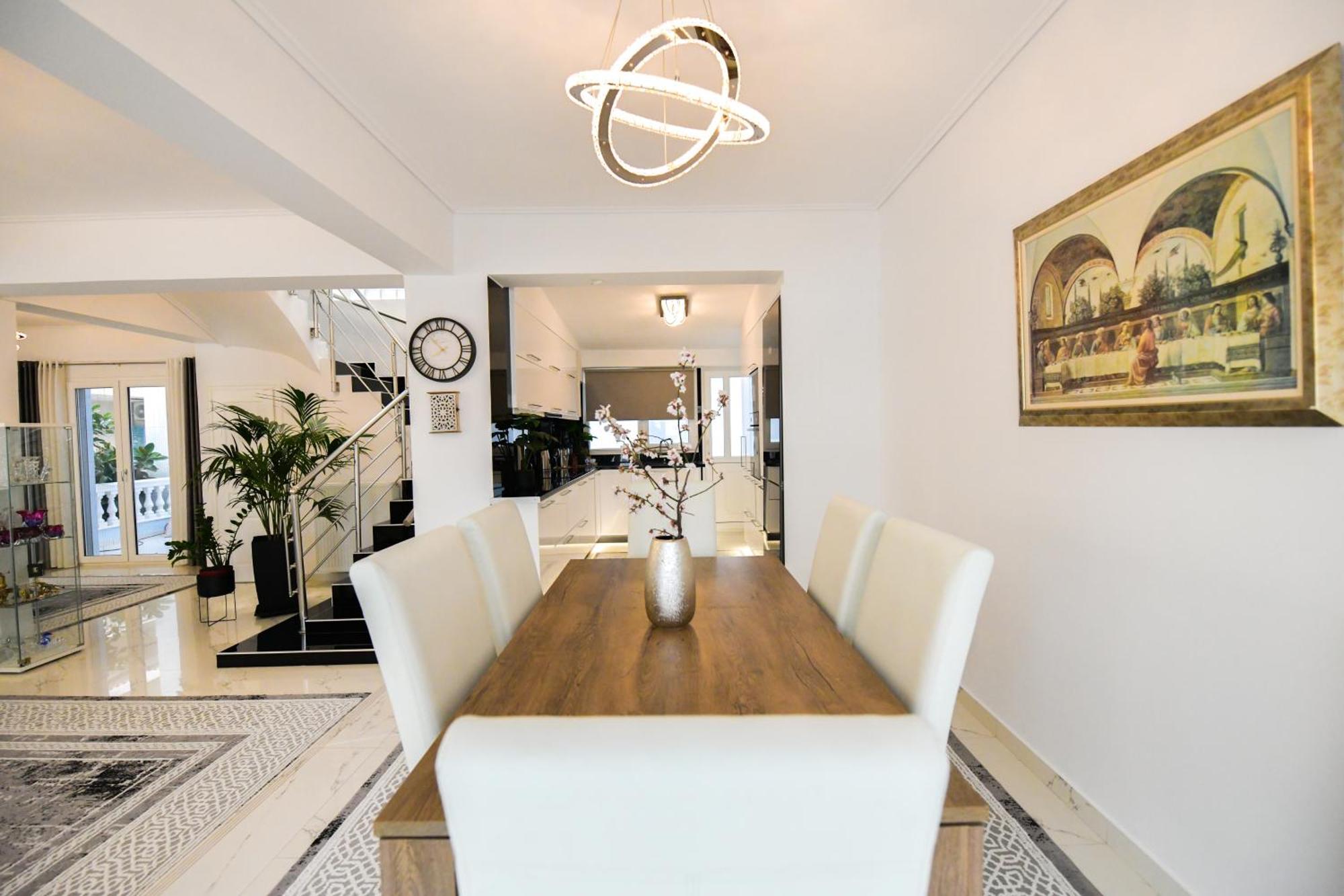 Corinth Beach Blue Villa מראה חיצוני תמונה