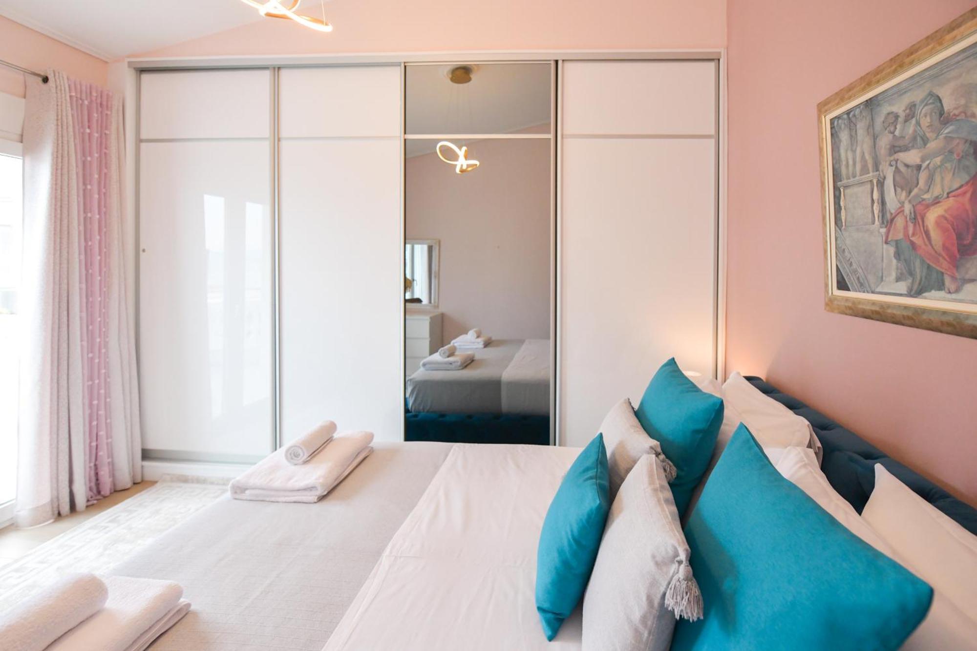 Corinth Beach Blue Villa מראה חיצוני תמונה