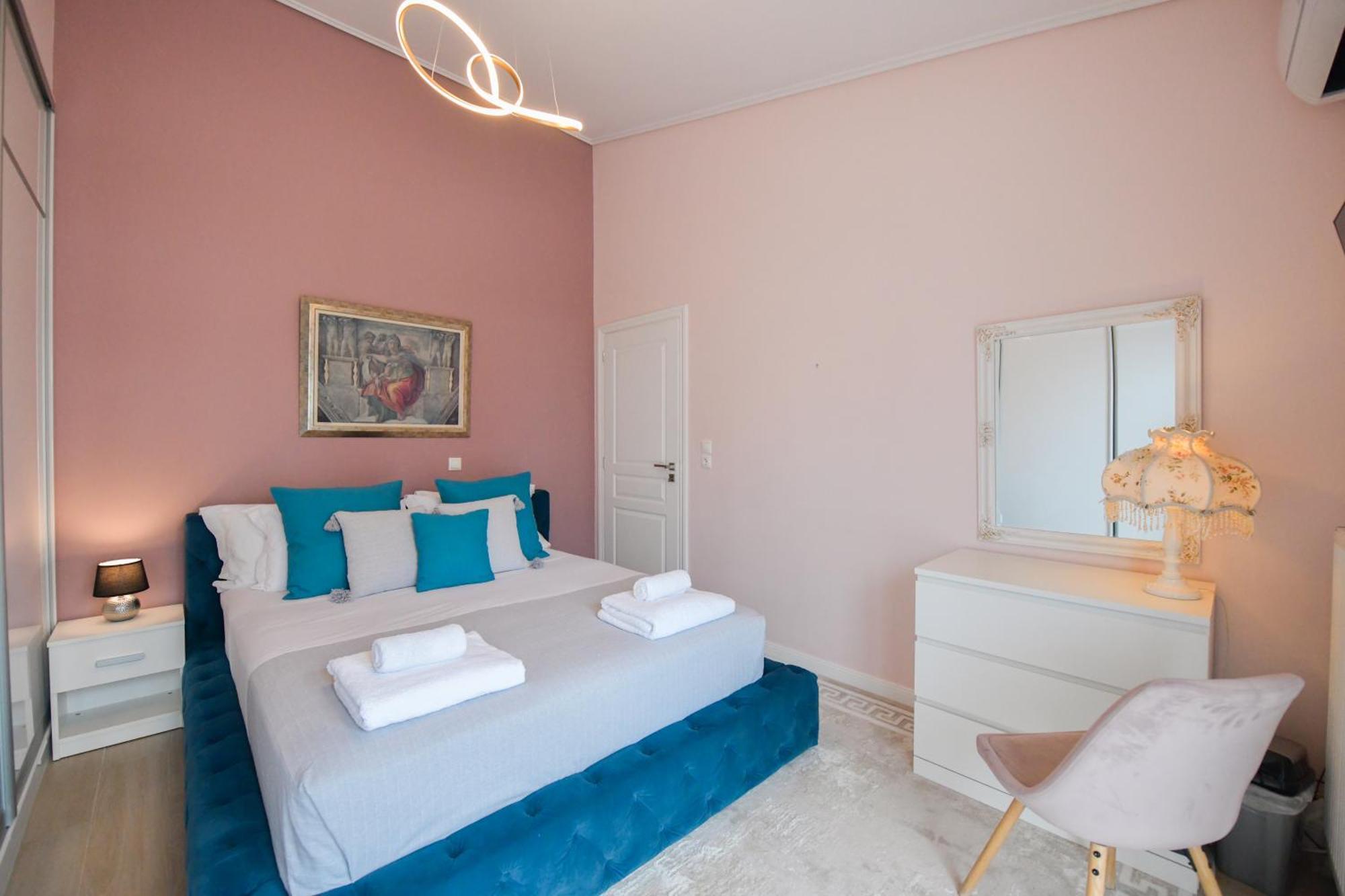 Corinth Beach Blue Villa מראה חיצוני תמונה