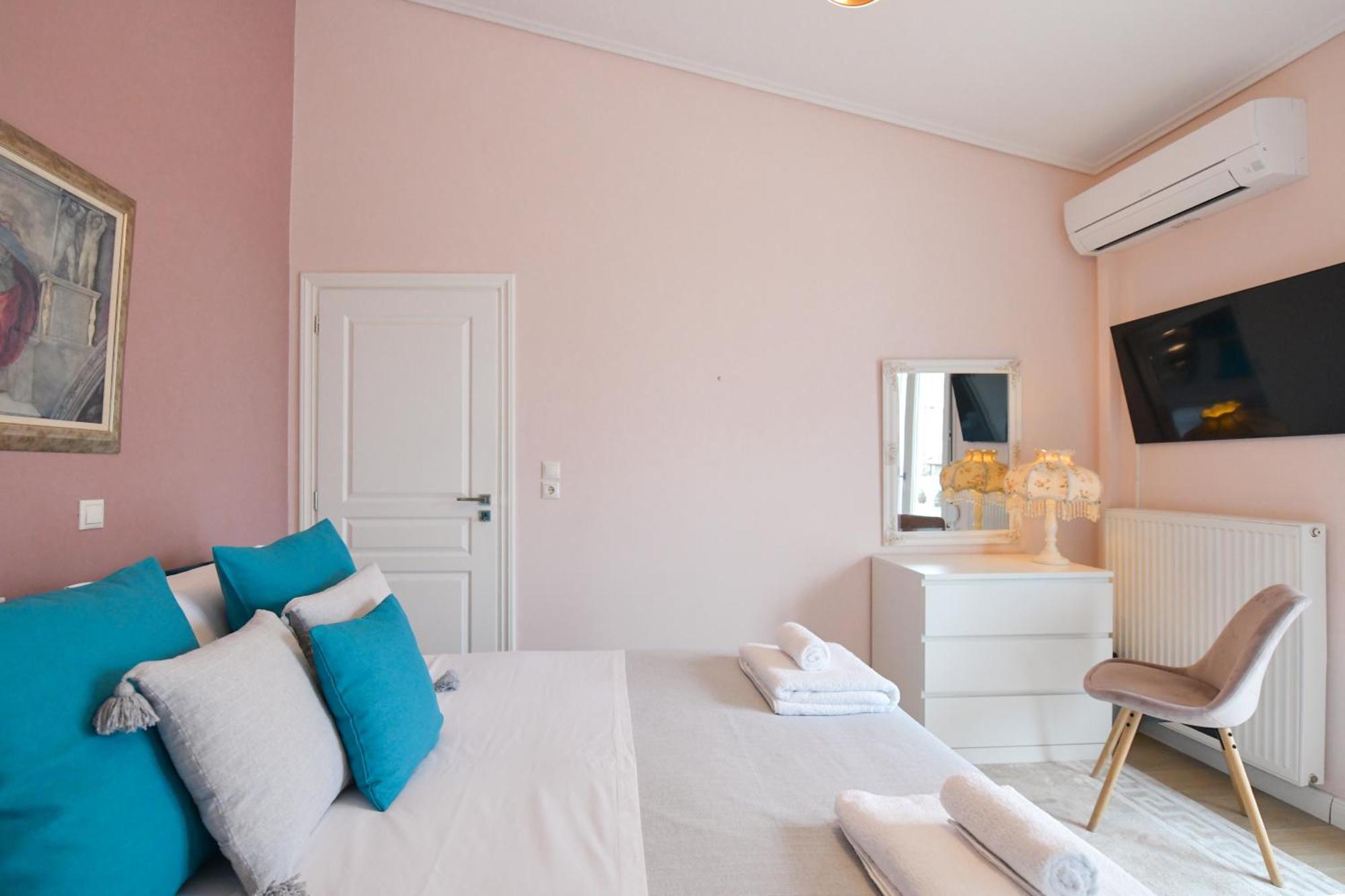 Corinth Beach Blue Villa מראה חיצוני תמונה