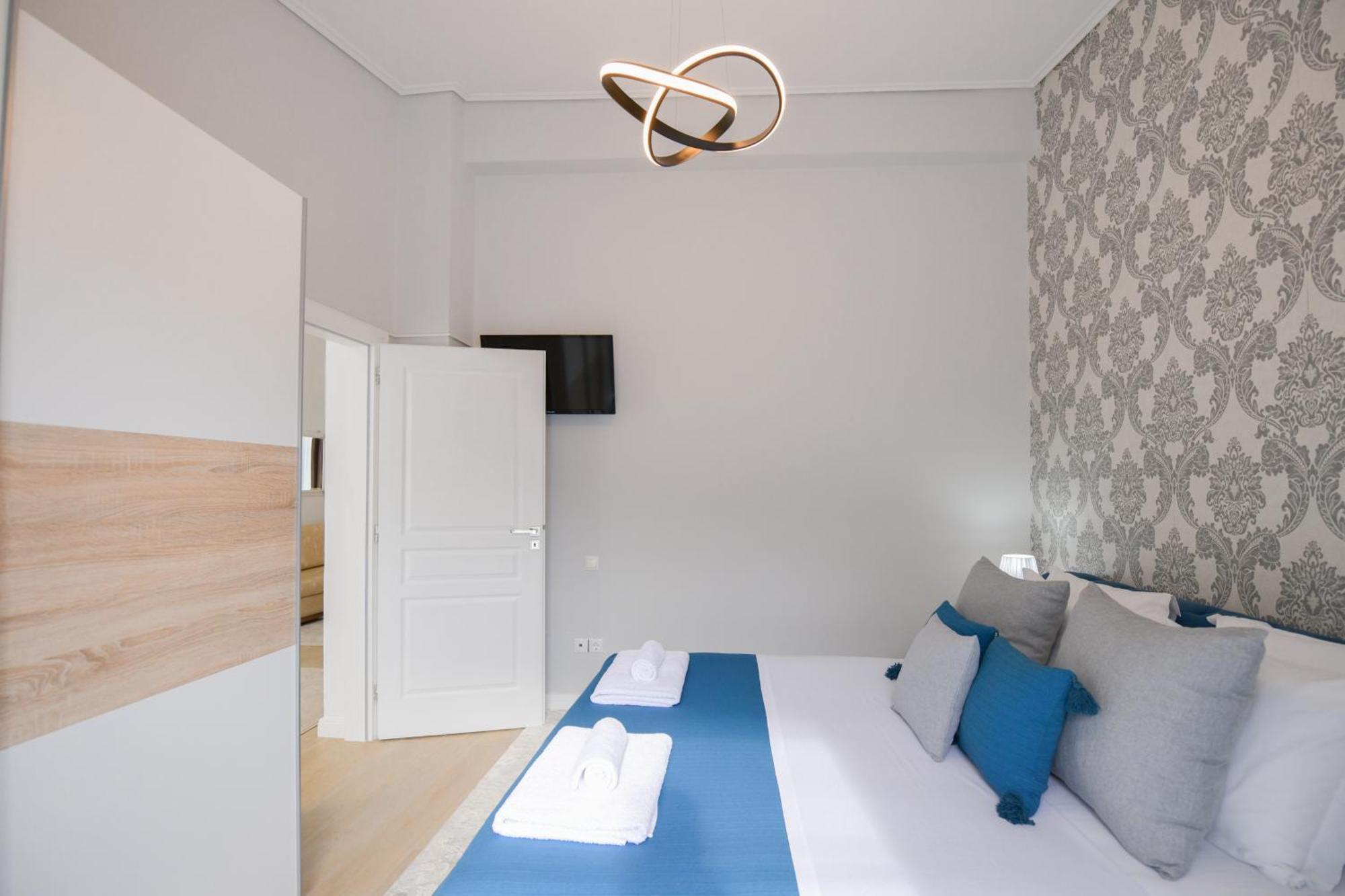Corinth Beach Blue Villa מראה חיצוני תמונה