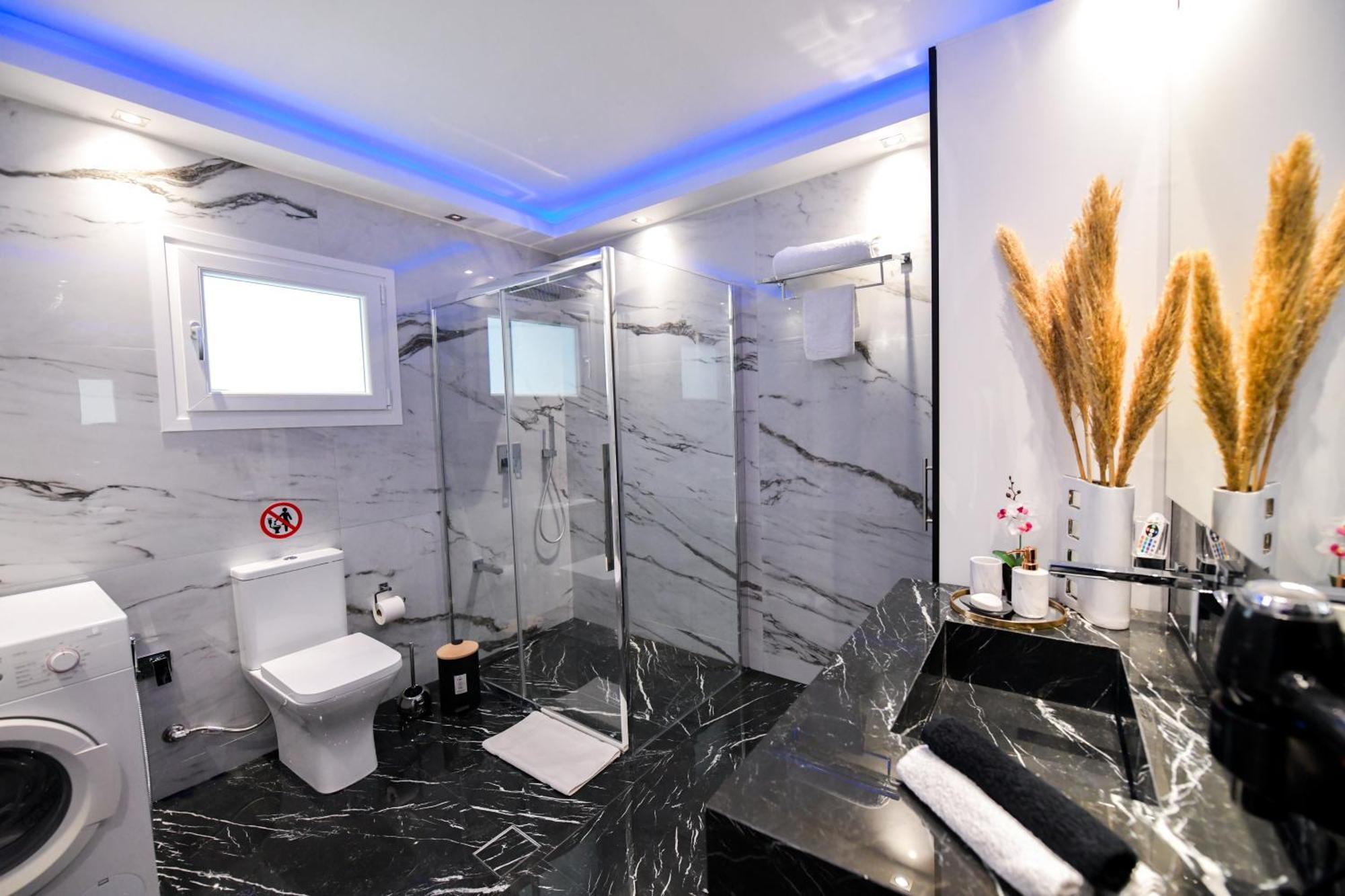 Corinth Beach Blue Villa מראה חיצוני תמונה