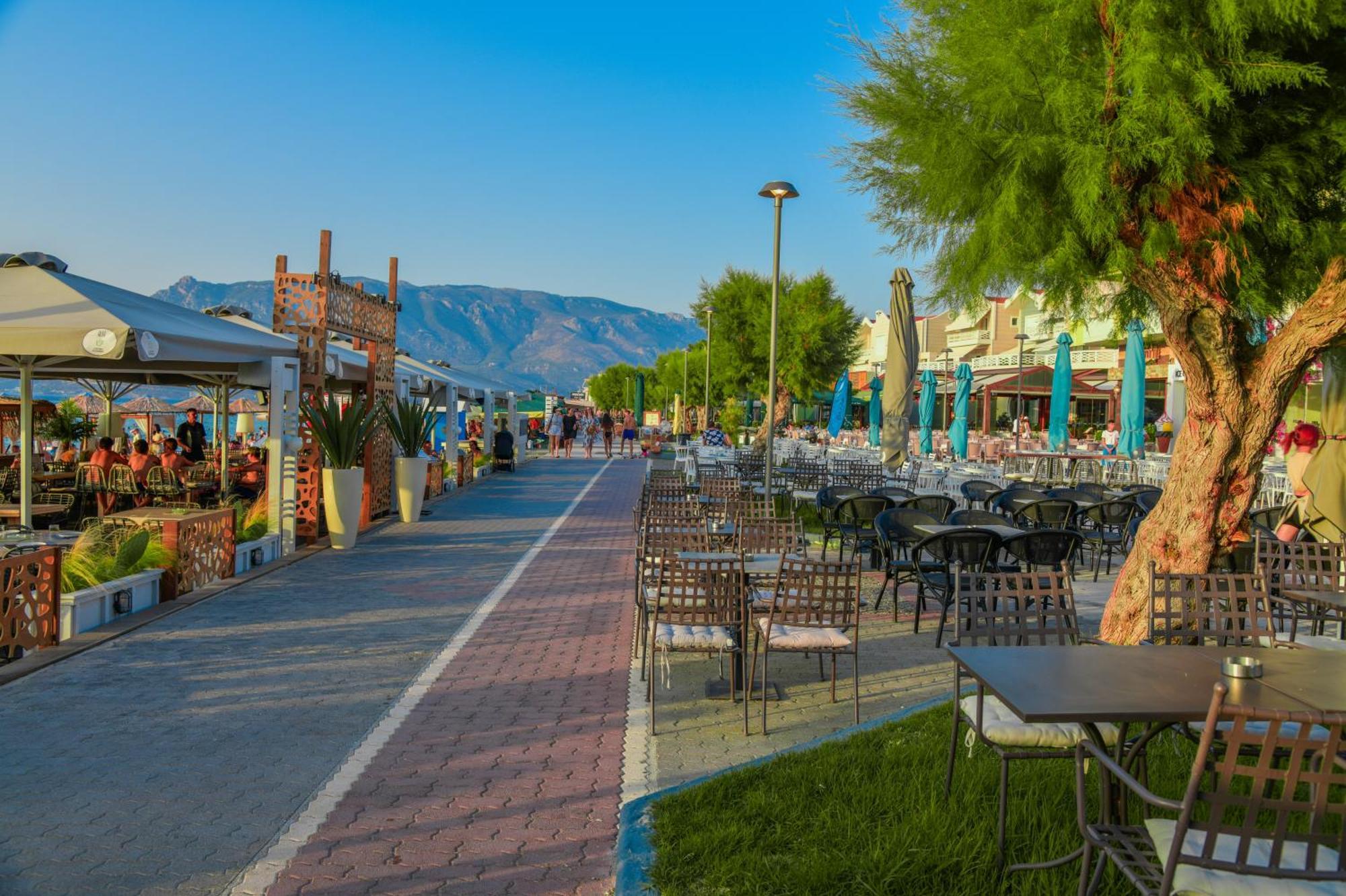 Corinth Beach Blue Villa מראה חיצוני תמונה