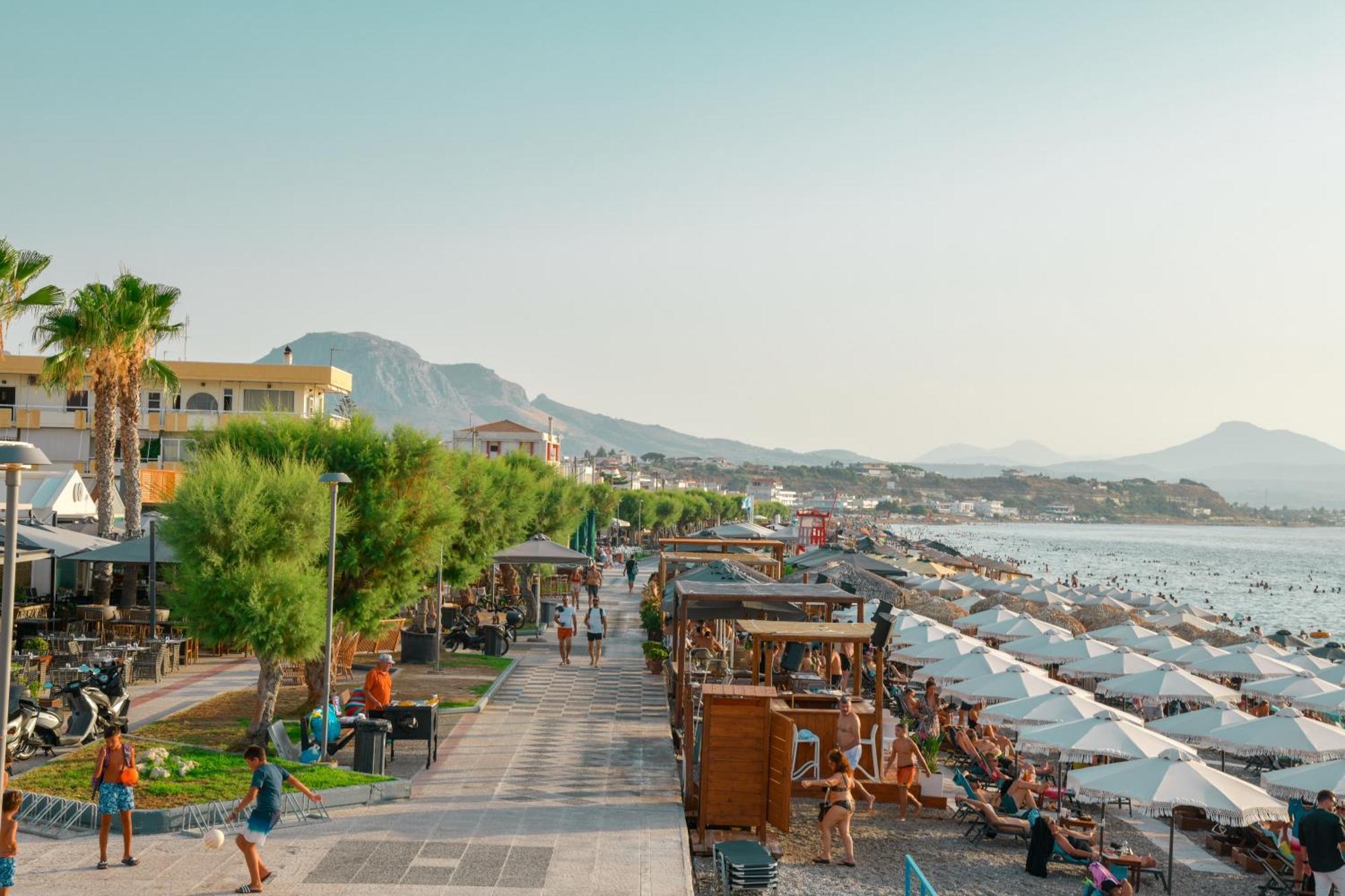 Corinth Beach Blue Villa מראה חיצוני תמונה